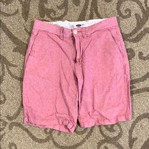 Men’s salmon color shorts